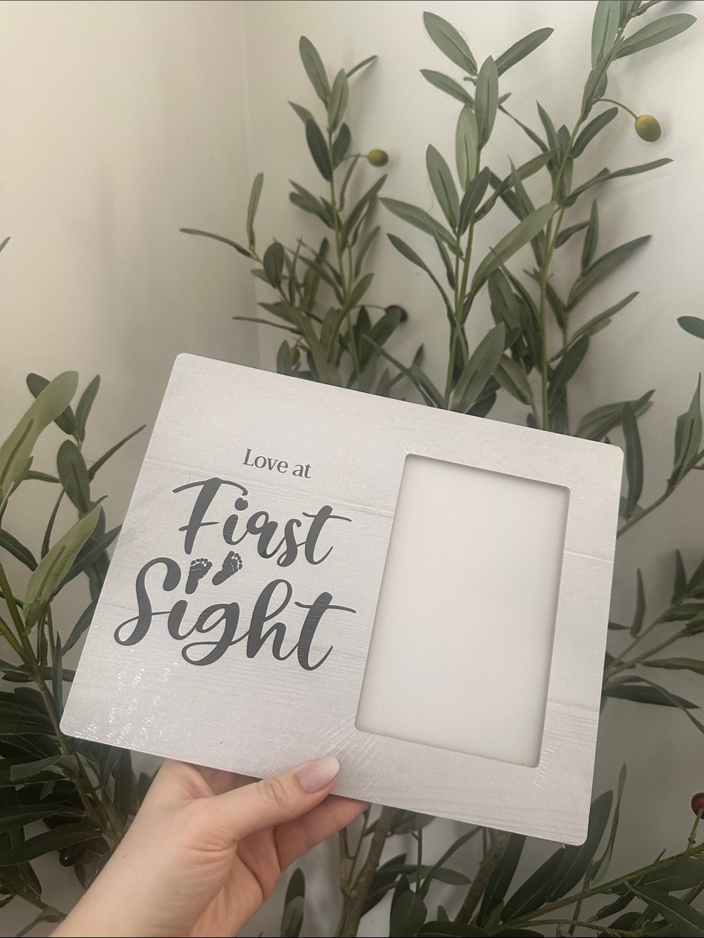 Love at First Sight White Photo Frame - Picture 2 of 3